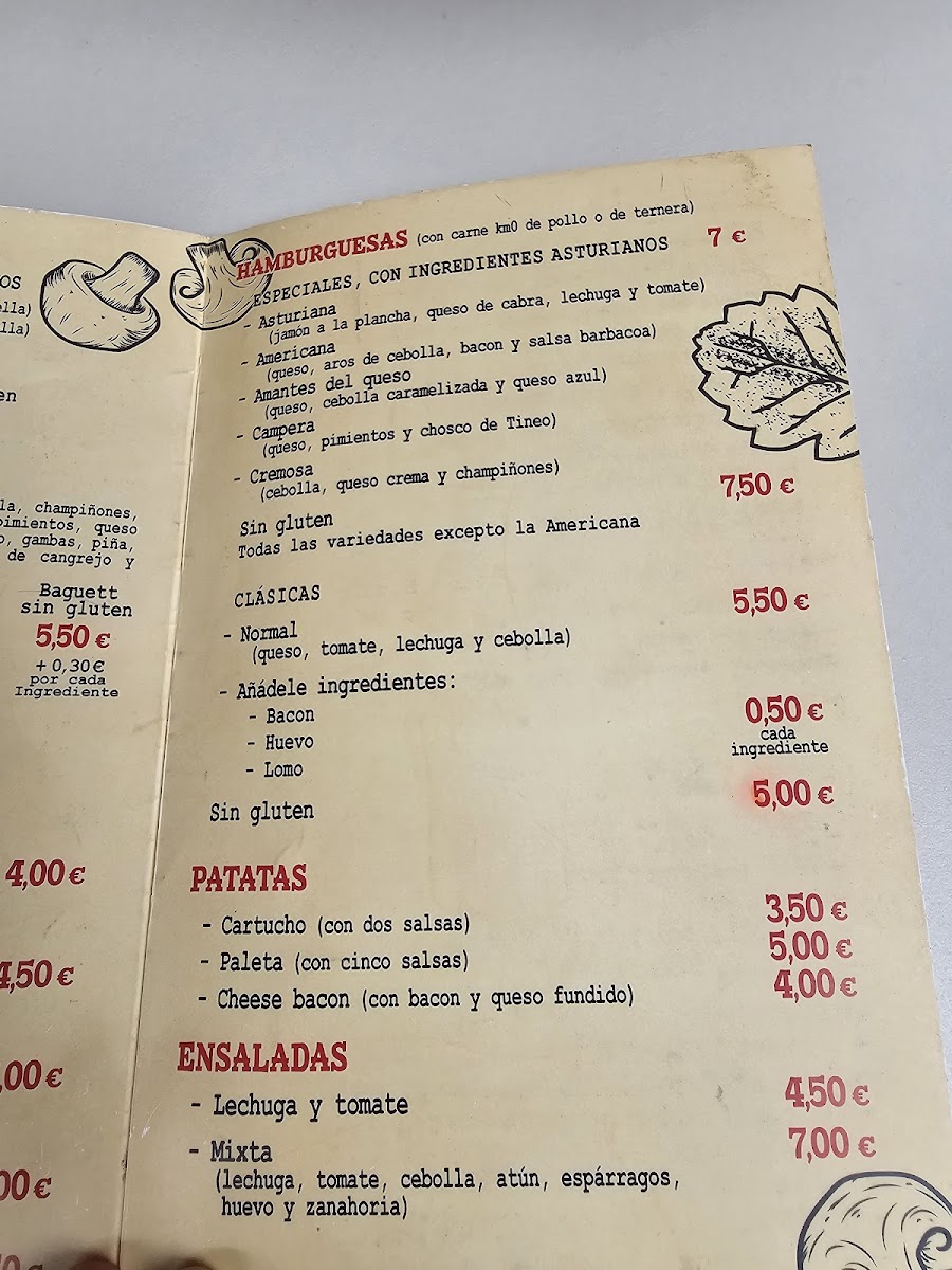 Menu El Forno De Manolo-1