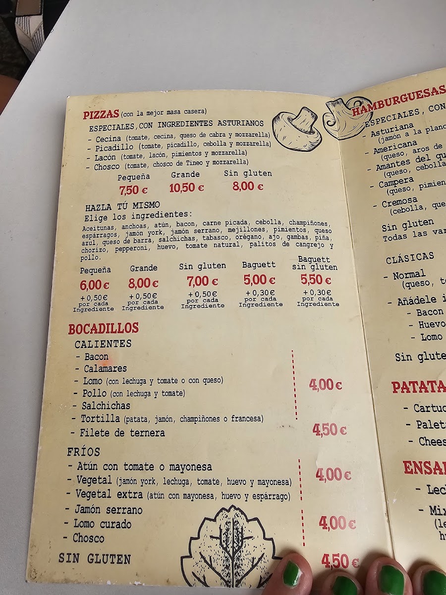 Menu El Forno De Manolo-2